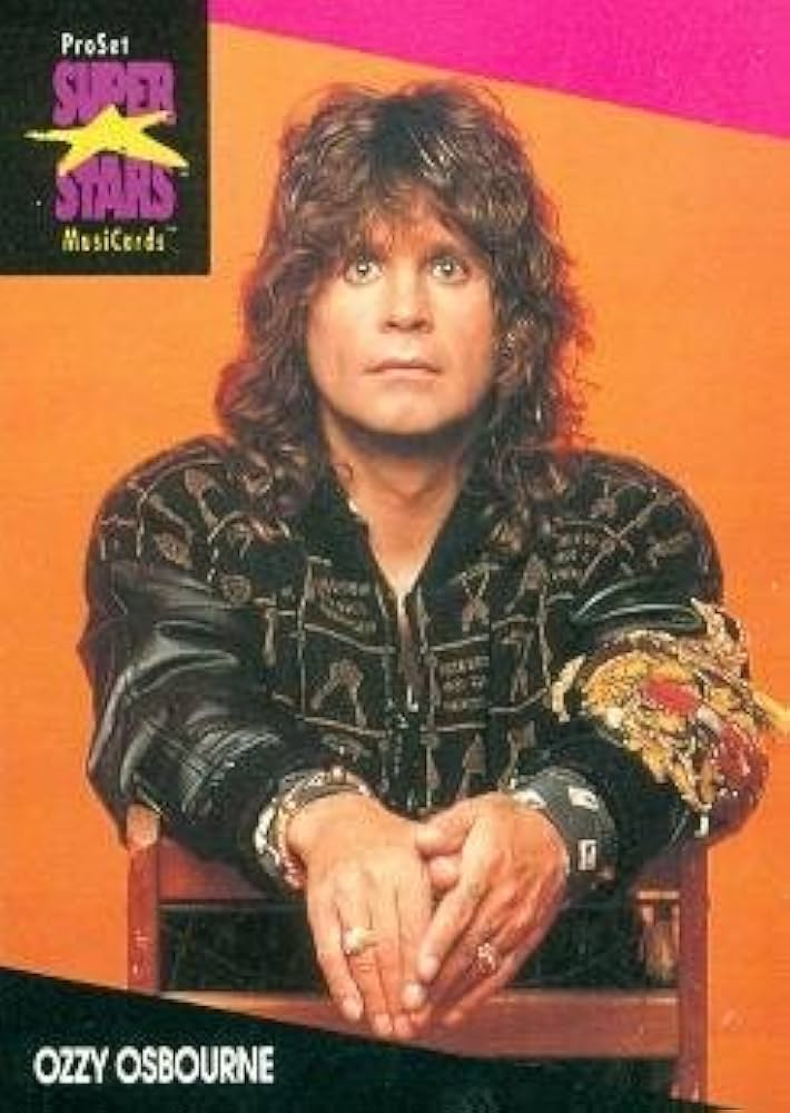 レアOzzy OsbournTributeポスターlimited edition Guitar World Magazine November 2025 Ozzy Osbourne Black